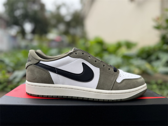Authentic Jordan 1 Retro Low OG Medium Olive