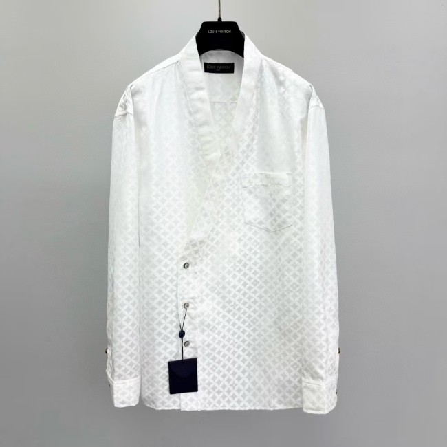 LV Shirt High End Quality-1337