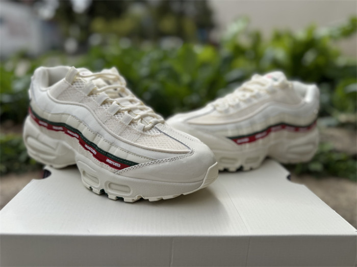 Authentic Air Max 95 x UNDEFEATED White