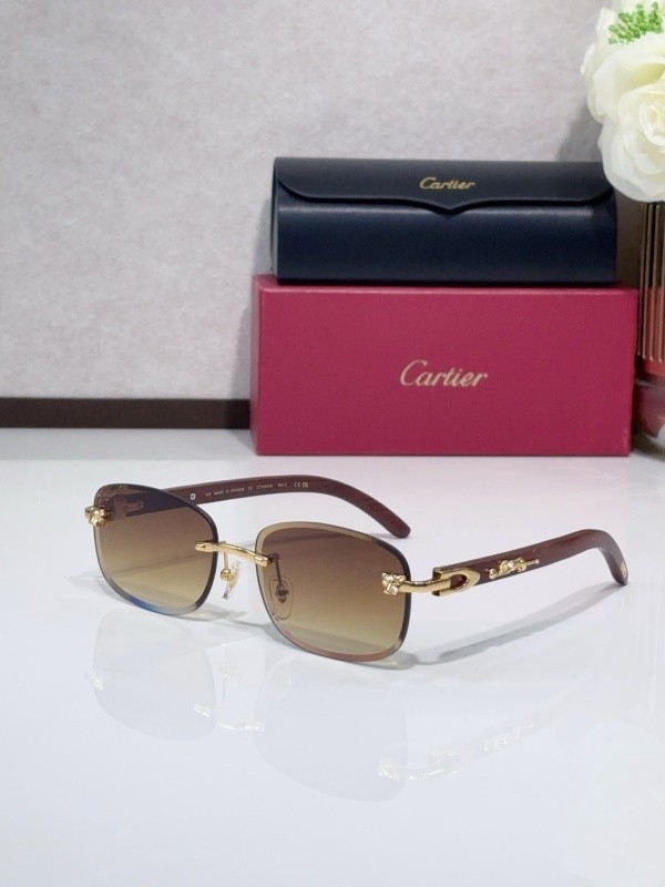 Cartier Sunglasses AAAA-8580