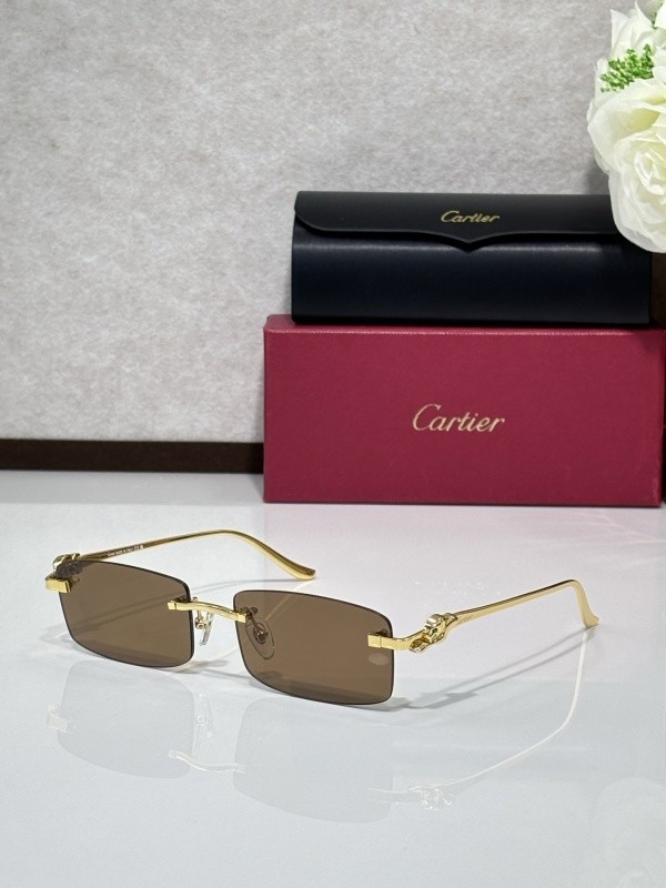 Cartier Sunglasses AAAA-8654