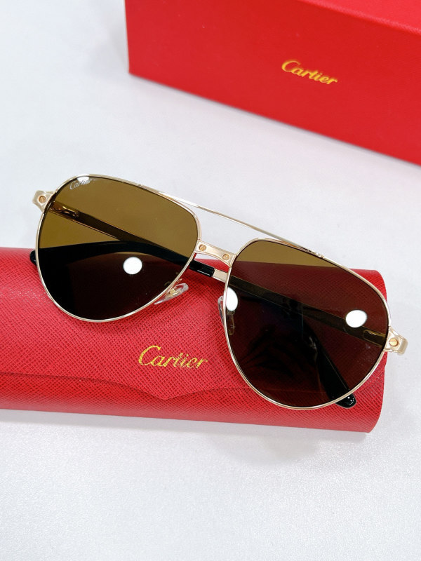 Cartier Sunglasses AAAA-8836