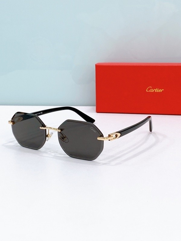 Cartier Sunglasses AAAA-9065