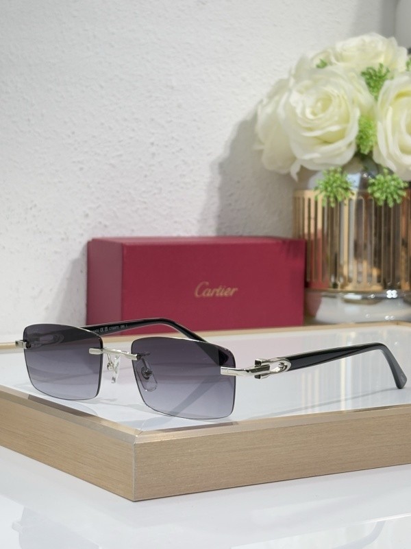 Cartier Sunglasses AAAA-9137