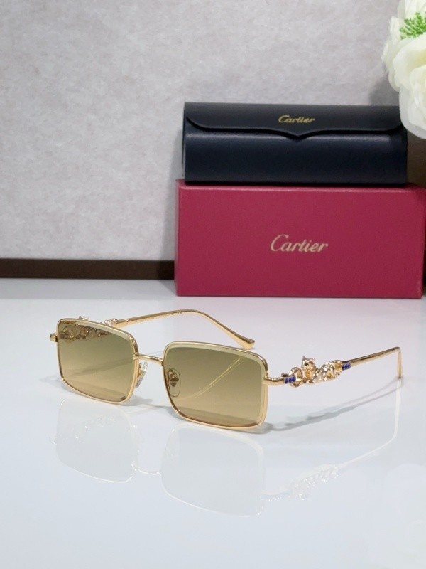 Cartier Sunglasses AAAA-8671