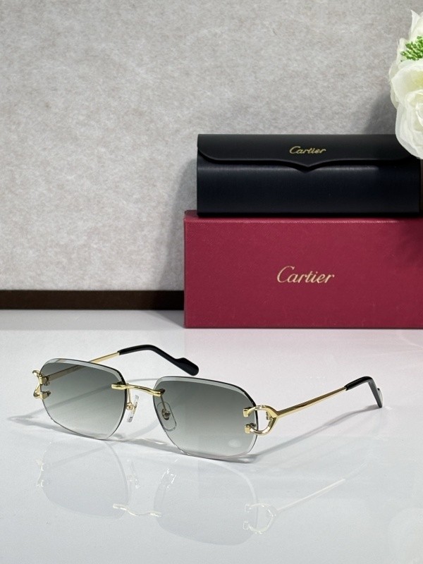 Cartier Sunglasses AAAA-8731