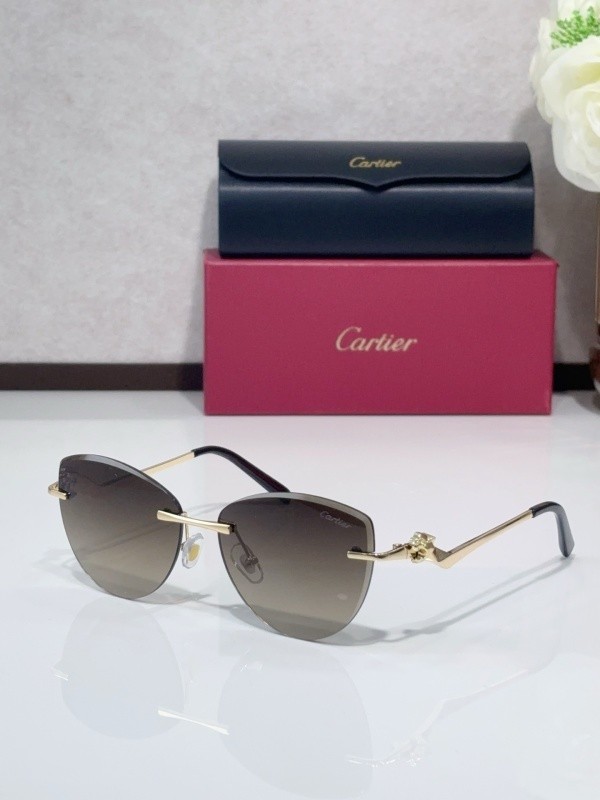 Cartier Sunglasses AAAA-8674