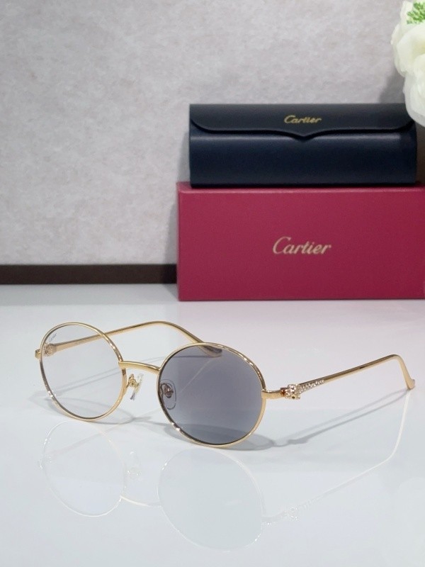 Cartier Sunglasses AAAA-8607