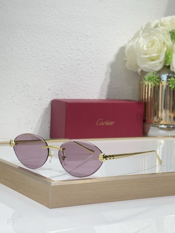 Cartier Sunglasses AAAA-9195