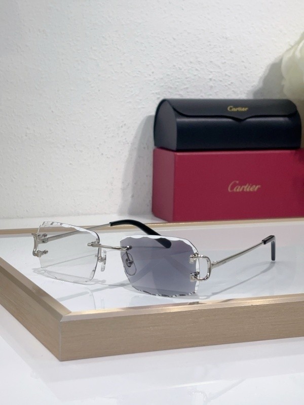 Cartier Sunglasses AAAA-8960