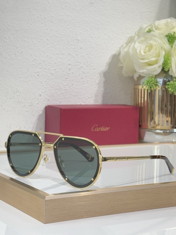 Cartier Sunglasses AAAA-9134