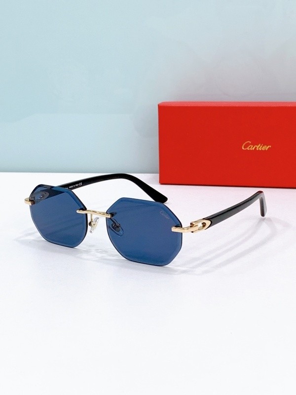 Cartier Sunglasses AAAA-9063