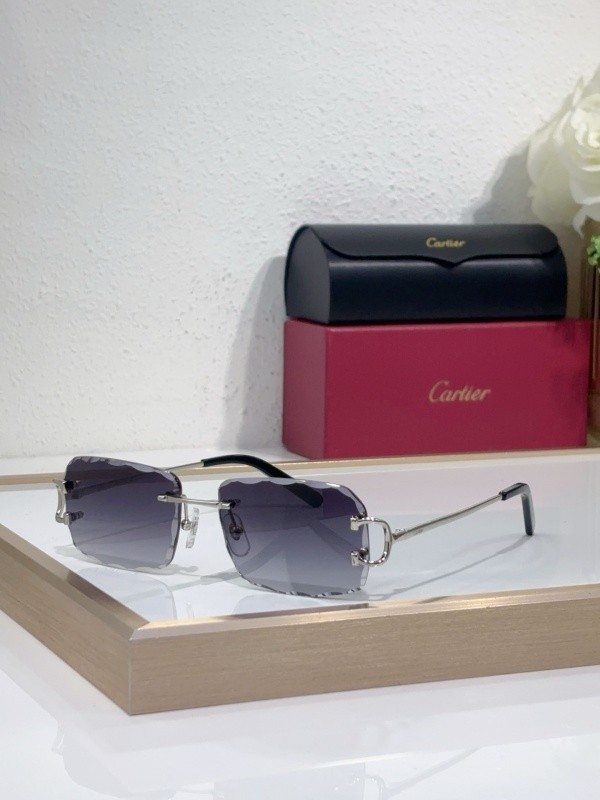 Cartier Sunglasses AAAA-8966