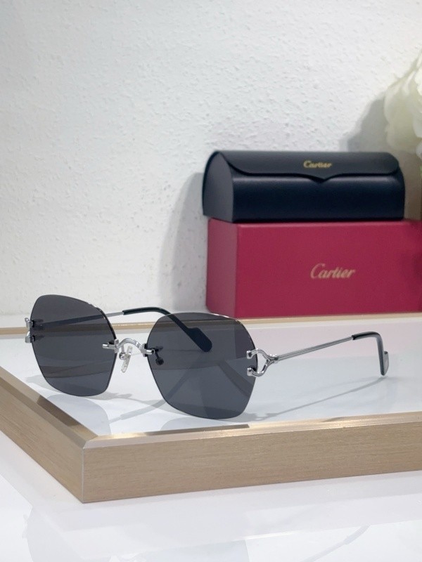 Cartier Sunglasses AAAA-9018