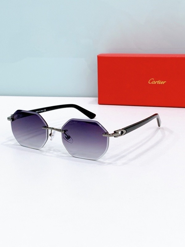 Cartier Sunglasses AAAA-9064