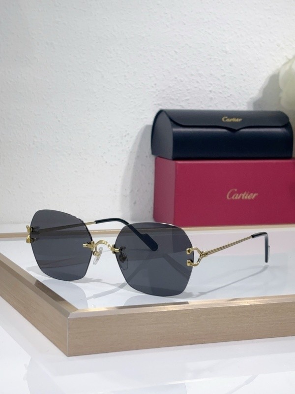 Cartier Sunglasses AAAA-9024