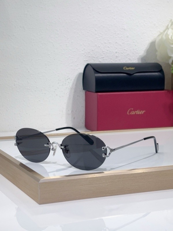 Cartier Sunglasses AAAA-9007