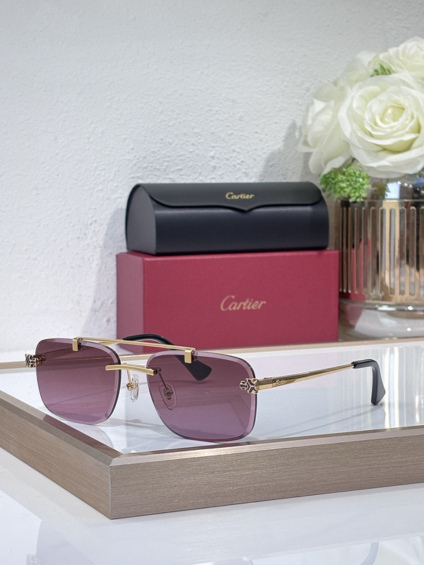 Cartier Sunglasses AAAA-9557