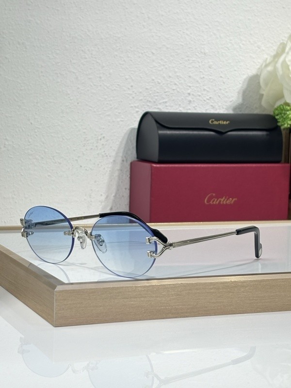 Cartier Sunglasses AAAA-9434