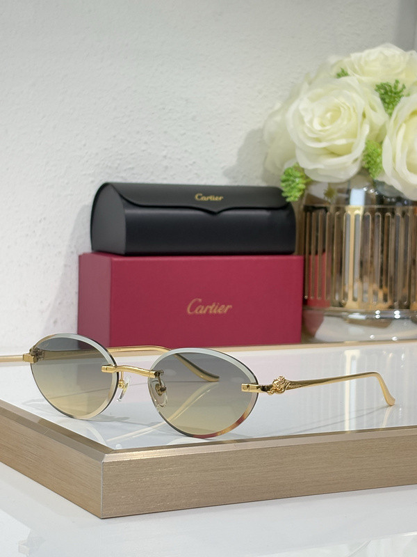 Cartier Sunglasses AAAA-9698