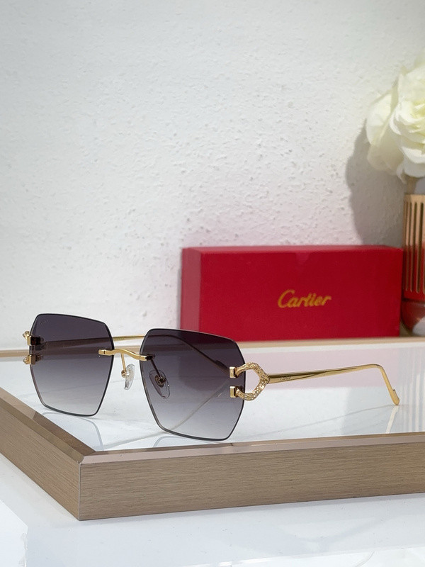Cartier Sunglasses AAAA-10599