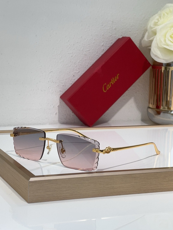 Cartier Sunglasses AAAA-11042