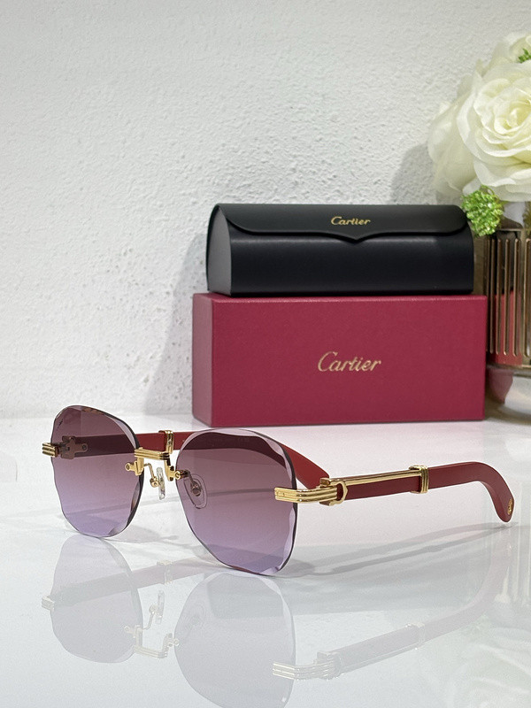 Cartier Sunglasses AAAA-9593