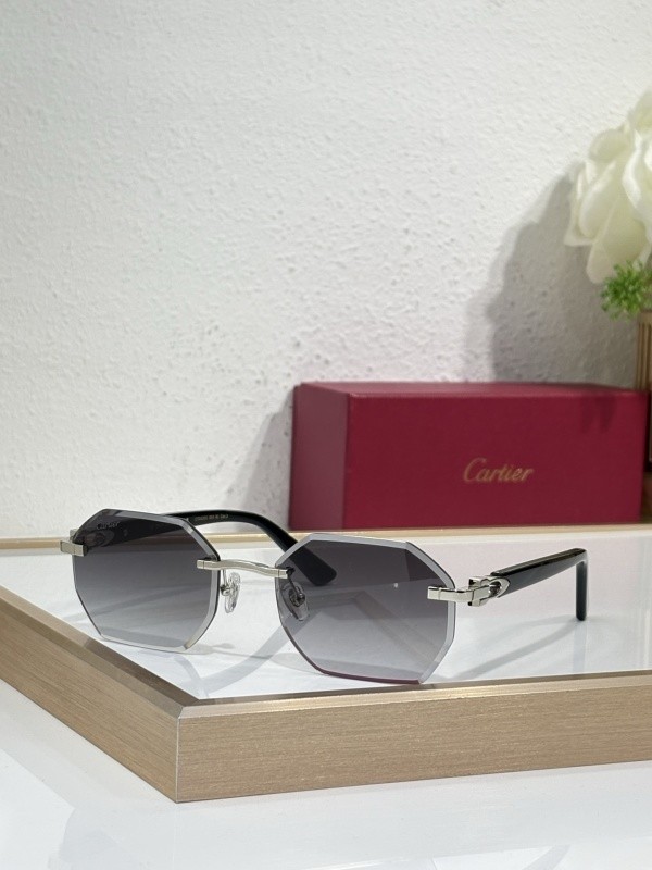 Cartier Sunglasses AAAA-9233