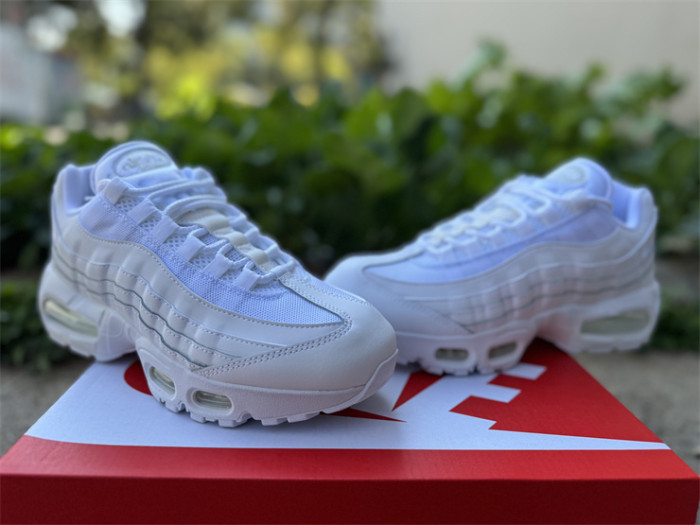 Authentic Nike Air Max 95 Big Bubble OG“Triple White