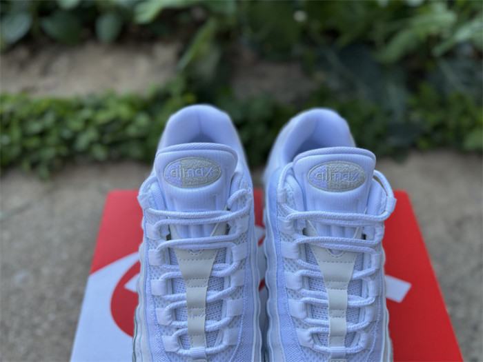 Authentic Nike Air Max 95 Big Bubble OG“Triple White
