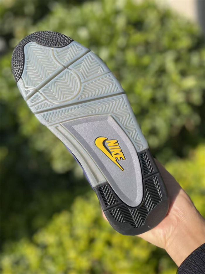 Authentic Air Jordan 4 “Lakers”