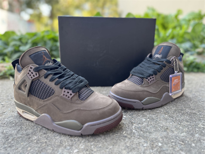 Authentic Air Jordan 4 Retro SP A Ma Maniére Dark Mocha