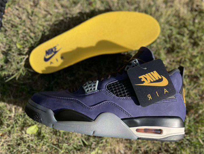 Authentic Air Jordan 4 “Lakers”