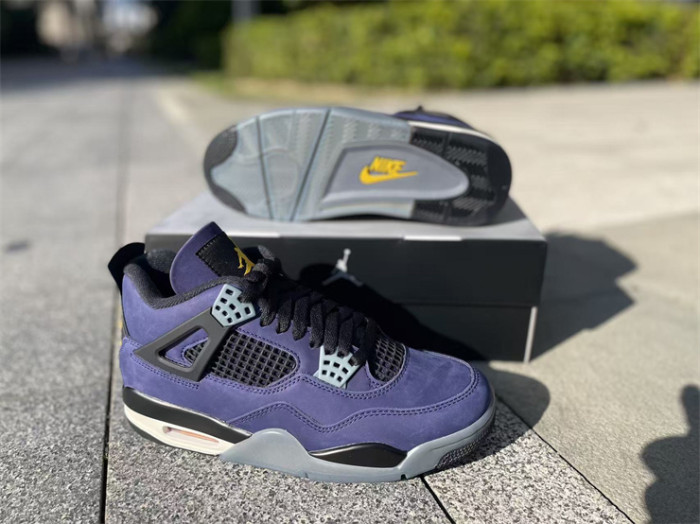 Authentic Air Jordan 4 “Lakers”