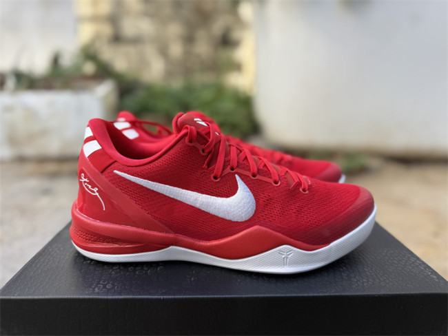 Authentic Nike Kobe 8 Protro University Red