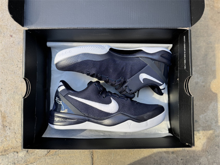 Authentic Nike Kobe 8 Protro College Navy