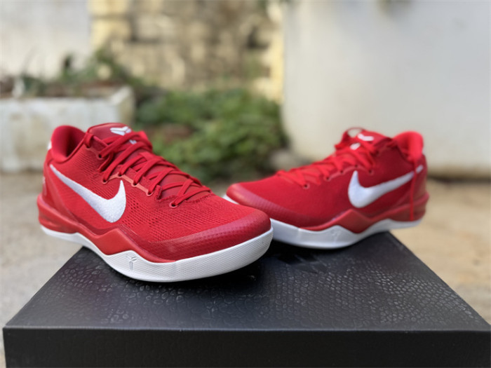 Authentic Nike Kobe 8 Protro University Red