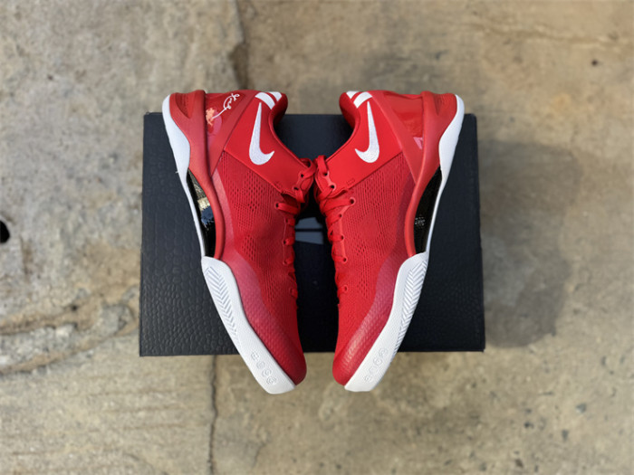 Authentic Nike Kobe 8 Protro University Red