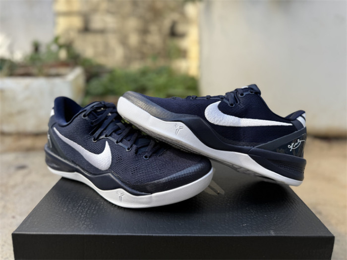 Authentic Nike Kobe 8 Protro College Navy