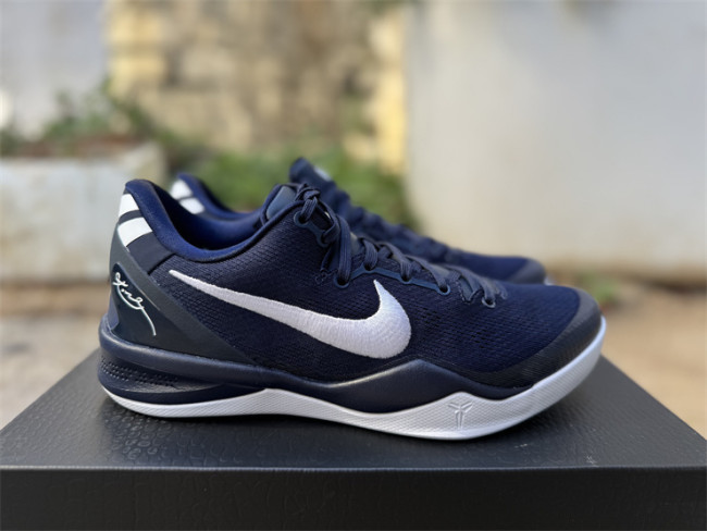 Authentic Nike Kobe 8 Protro College Navy