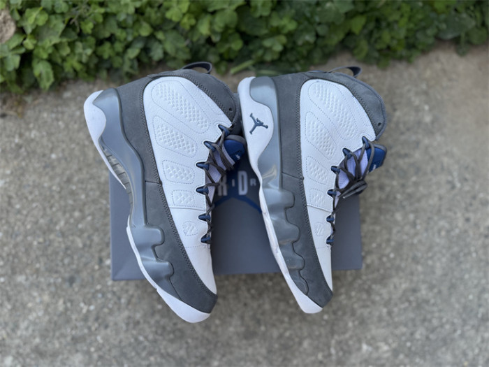 Authentic Air Jordan 9  Flint Grey