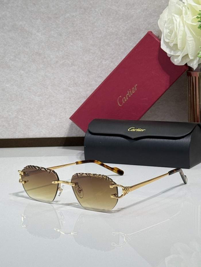 Cartier Sunglasses AAAA-12645