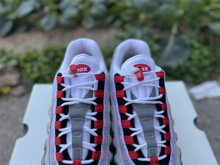 Authentic Nike Air Max 95 SP Undefeated Geo Tokyo Bright Crimson