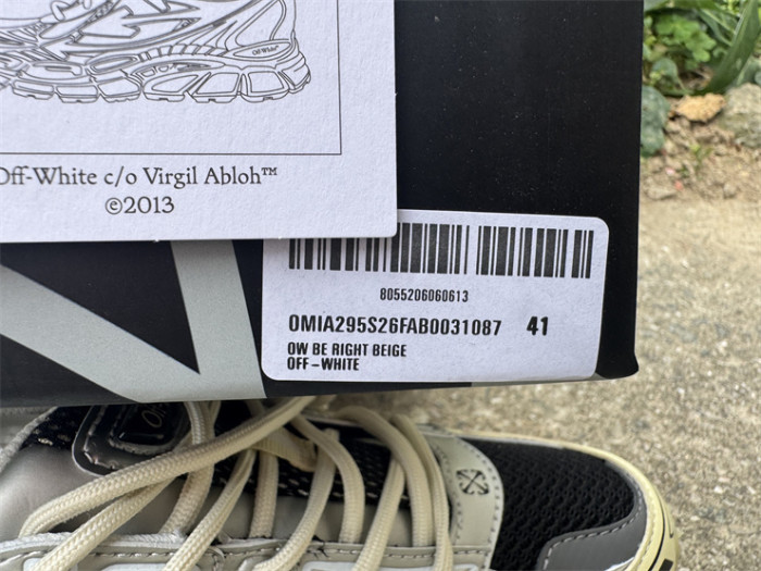 OFF white Men shoes 1：1 quality-530