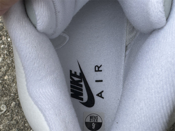 Authentic Air Jordan 5  White Metallic