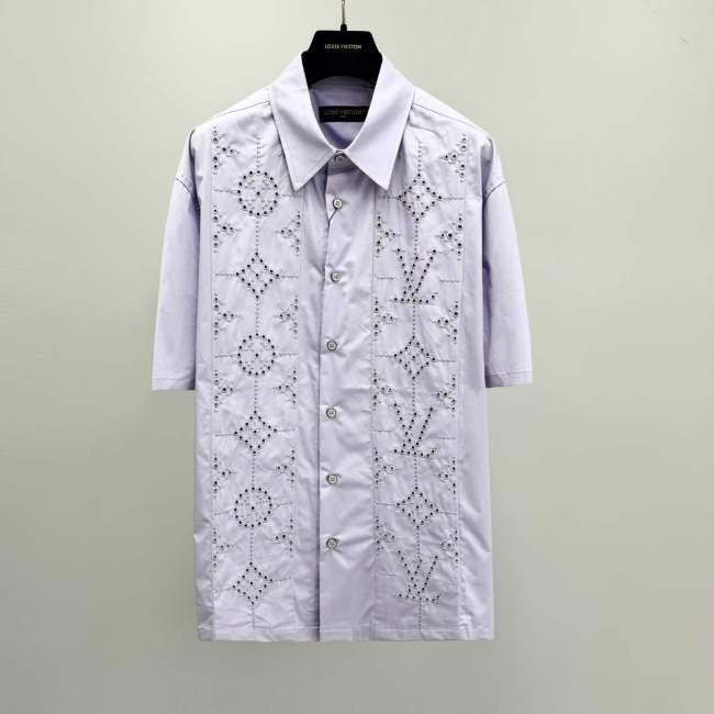 LV Shirt High End Quality-1415