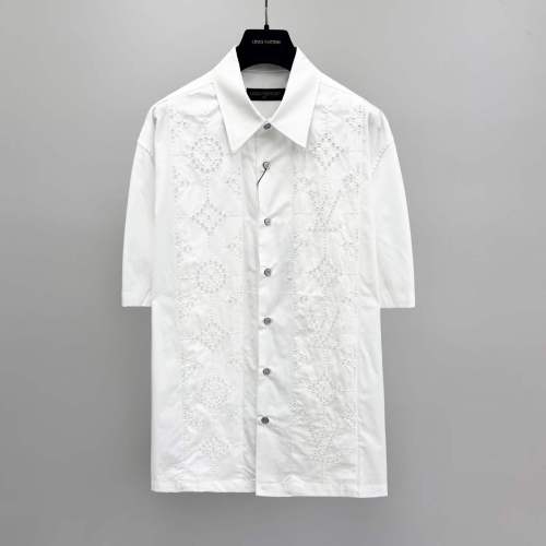 LV Shirt High End Quality-1413