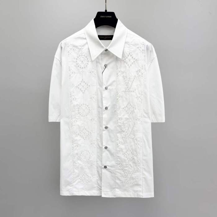 LV Shirt High End Quality-1413