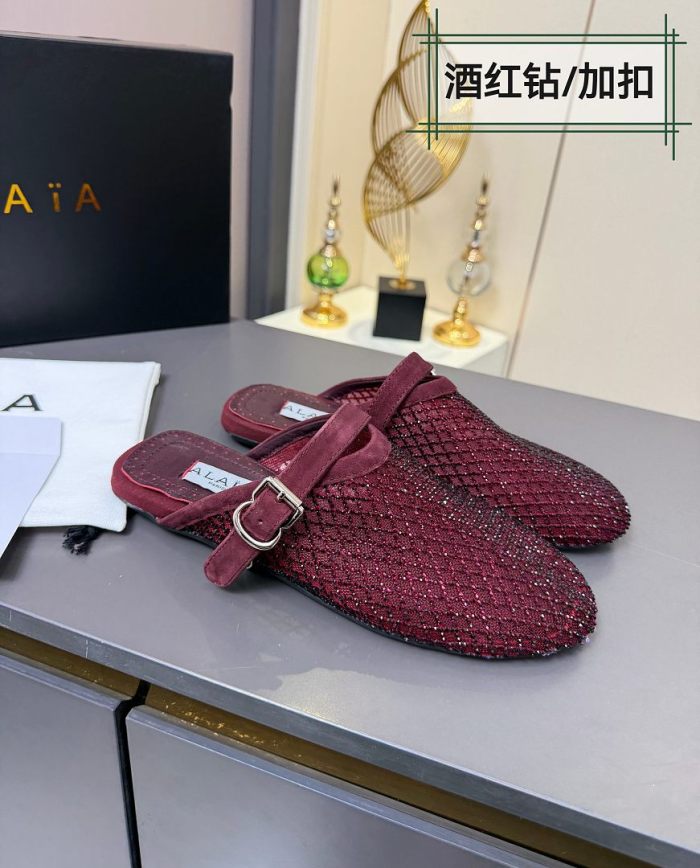 Alaia women slippers 1：1 quality-015