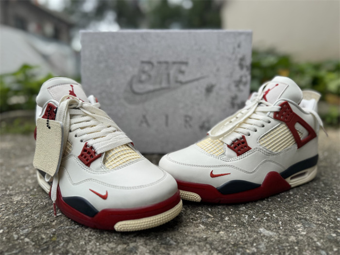 Authentic Air Jordan 4 Retro OG Nigel Sylvester Brick After Brick